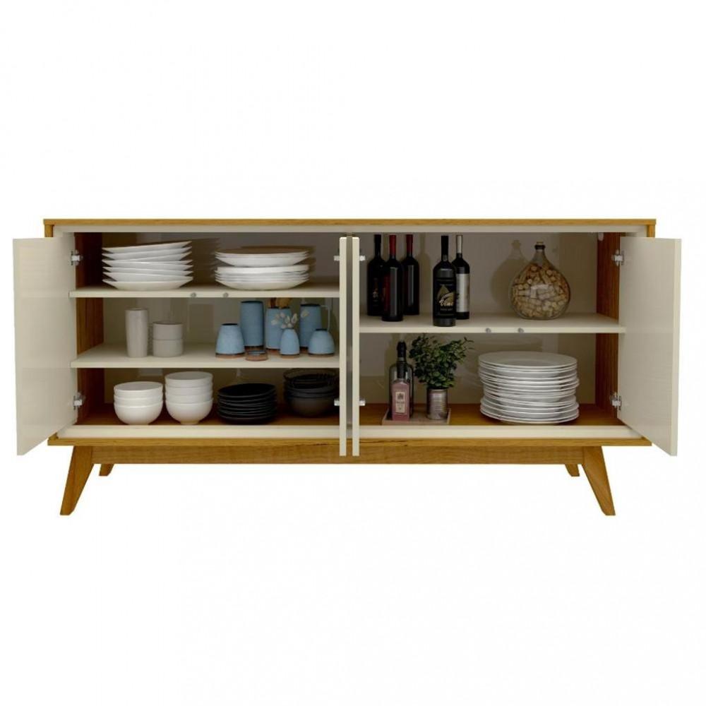 Buffet 4 Portas LED Requinte Gelius - 3