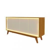 Buffet 4 Portas LED Requinte Gelius - 2