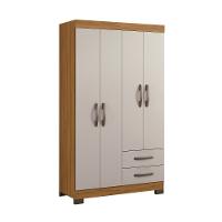 Guarda Roupa Solteiro 4 Portas 2 Gavetas NT5005 Notável Móveis - 2