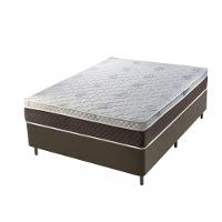 Cama Box Casal 138cm Molas Ensacadas 1 Euro Genebra 2CEN Umaflex - 1