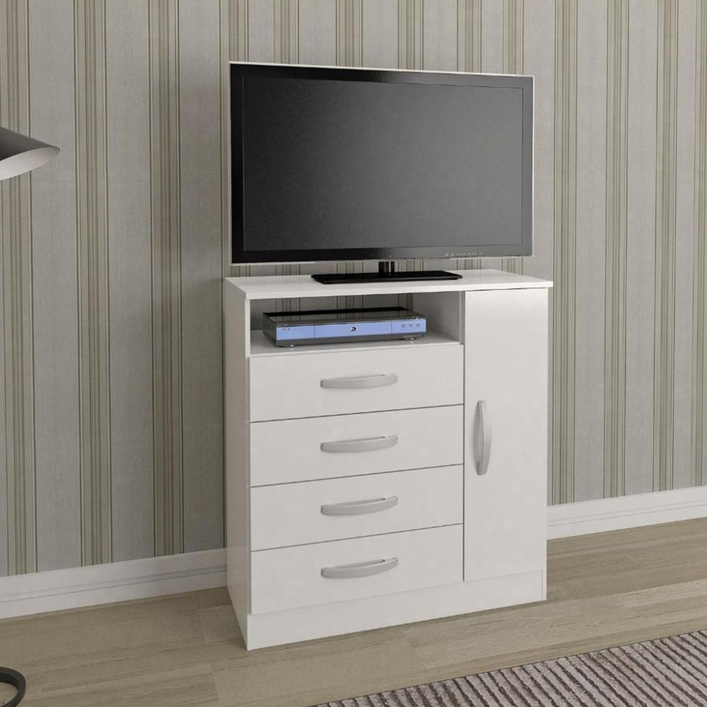 Cômoda 4 Gavetas 1 Porta Delta Atualle - 1