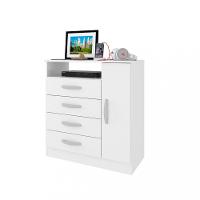 Cômoda 4 Gavetas 1 Porta Delta Atualle - 2