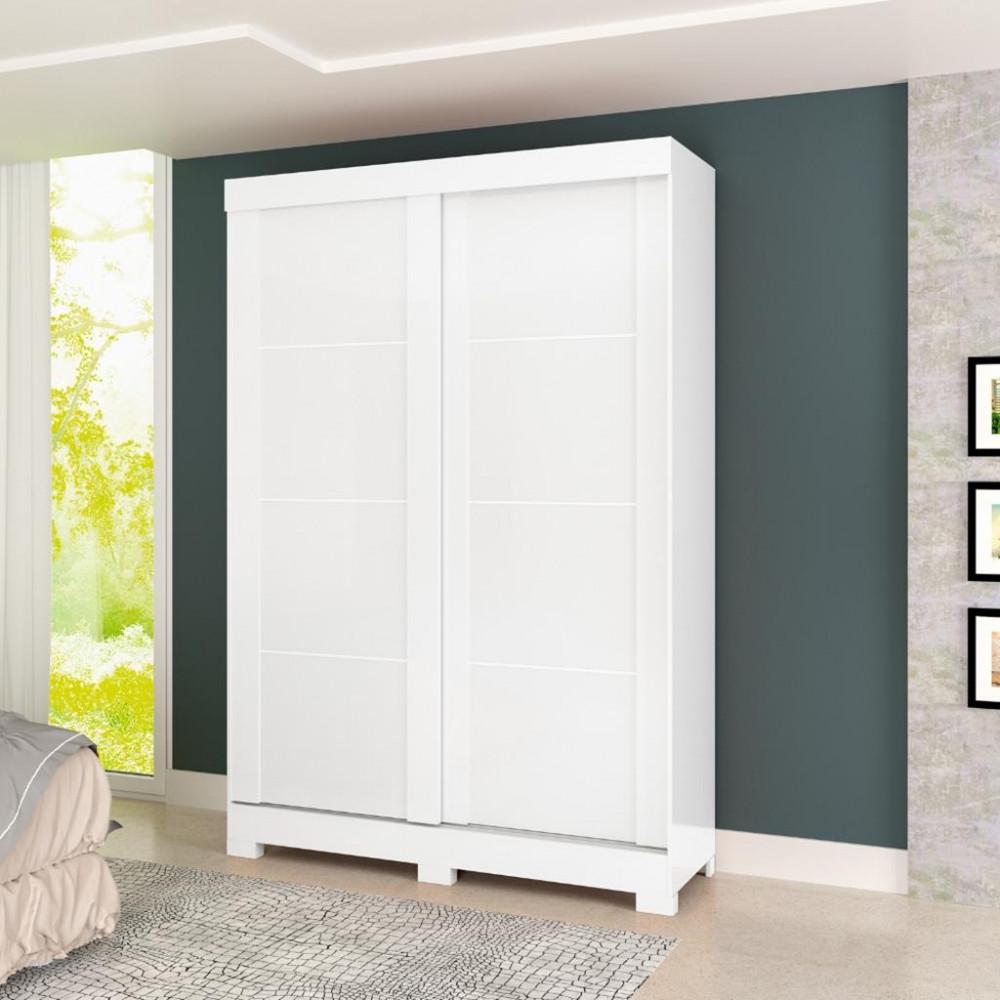 Guarda Roupa Solteiro com pés 2 Portas Turim Atualle - 1