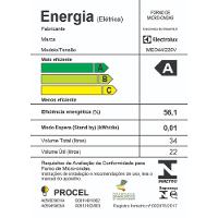 Microondas Electrolux MEO44 34L - 6