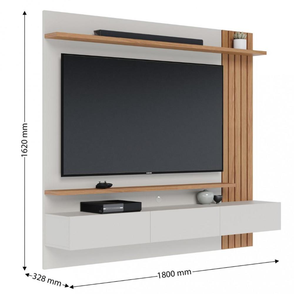 Estante Home para TV até 70 Polegadas 3 Portas Juriti 1.8 Colibri - 4