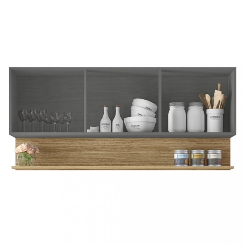 Armário Aéreo 3 Portas 150cm Line Kits Paraná - 2