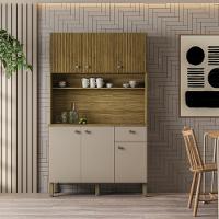 Cozinha Compacta 6 Portas 1 Gaveta Style Kits Paraná - 1