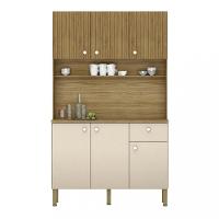 Cozinha Compacta 6 Portas 1 Gaveta Style Kits Paraná - 2