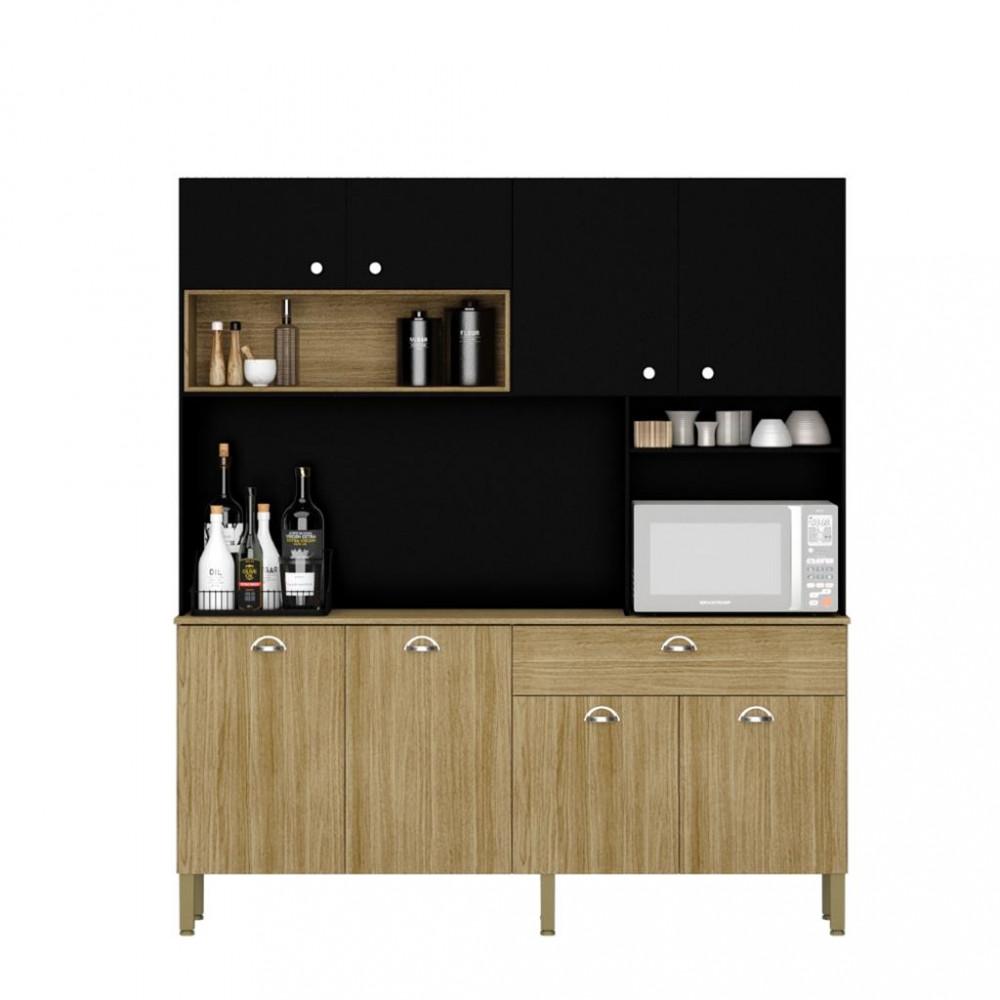 Cozinha Compacta 8 Portas 1 Gaveta Core Kits Paraná - 3