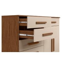 Cômoda 2 Portas 6 Gavetas Xangai Albatroz