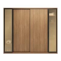 Guarda Roupa Casal com Vidro Reflecta 4 Portas 4 Gavetas Flex Laredo Demartêz - 7