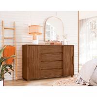 Cômoda 2 Portas 4 Gavetas Flex Evidenza Albatroz - 2