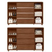 Cômoda 2 Portas 4 Gavetas Flex Evidenza Albatroz