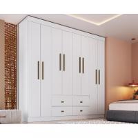 Guarda Roupa Casal 8 Portas 4 Gavetas Las Vegas Doripel - 1