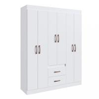 Guarda Roupa Solteiro 6 Portas 2 Gavetas Montevideu Doripel - 2