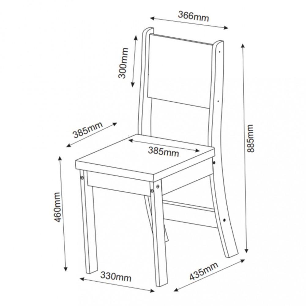 Conjunto Sala de Jantar Mirage 8 Cadeiras Sol Viero - 4