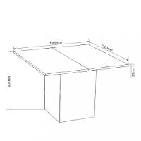 Conjunto Sala de Jantar Mirage 8 Cadeiras Sol Viero - 3