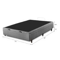 Base Box Casal Baú 138cm Max Umaflex - 3
