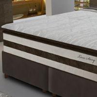 Conjunto Box King 193 cm Pillow Top Love Story Gazin - 2