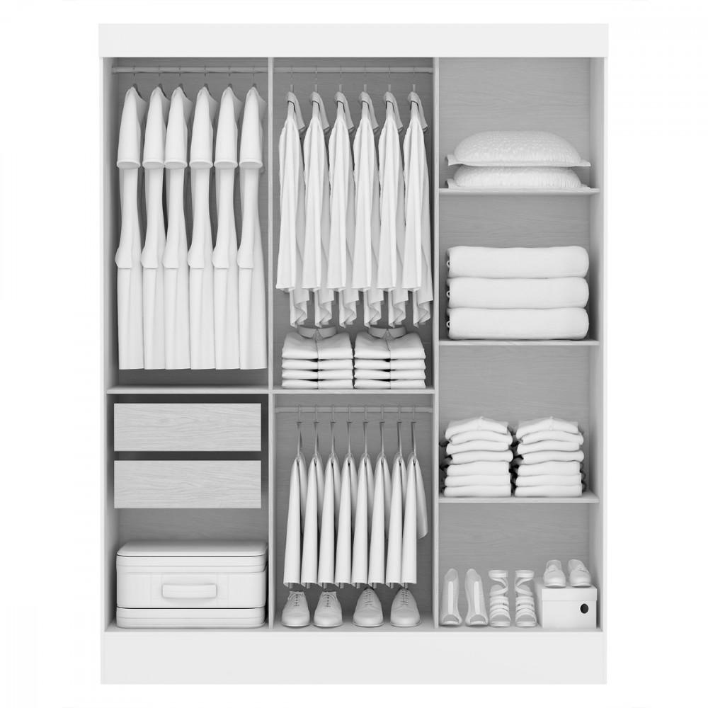 Guarda Roupa 3 Portas San Marino Maxel Móveis - 2