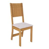 Conjunto de Mesa 90cm 4 Cadeiras Linho Lisboa Indekes - 6