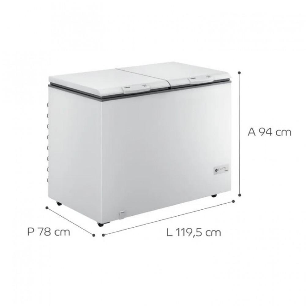 Freezer Horizontal Consul 2 Portas CHB42F 414L - 6