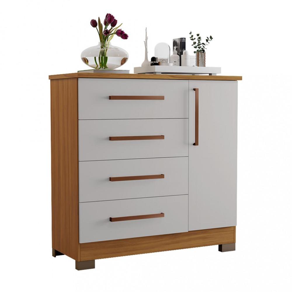 Cômoda 4 Gavetas 1 Porta NT 5185 Notável Móveis - 2