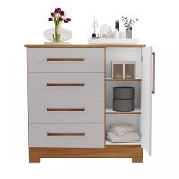 Cômoda 4 Gavetas 1 Porta NT 5185 Notável Móveis - 3