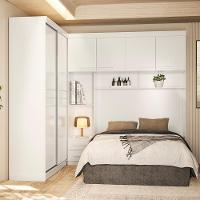 Dormitório Modulado Casal 6 Portas 2 Gavetas Florença Moval - 6