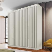 Guarda Roupa Casal 4 Portas 3 Gavetas Potente Móveis Europa - 1