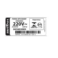 Ferro de Passar Roupa a Vapor Britânia BFV2000P 1200W - 8