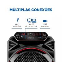 Caixa de Som Mondial CM-150 Amplificada Connect Party Plus - 2
