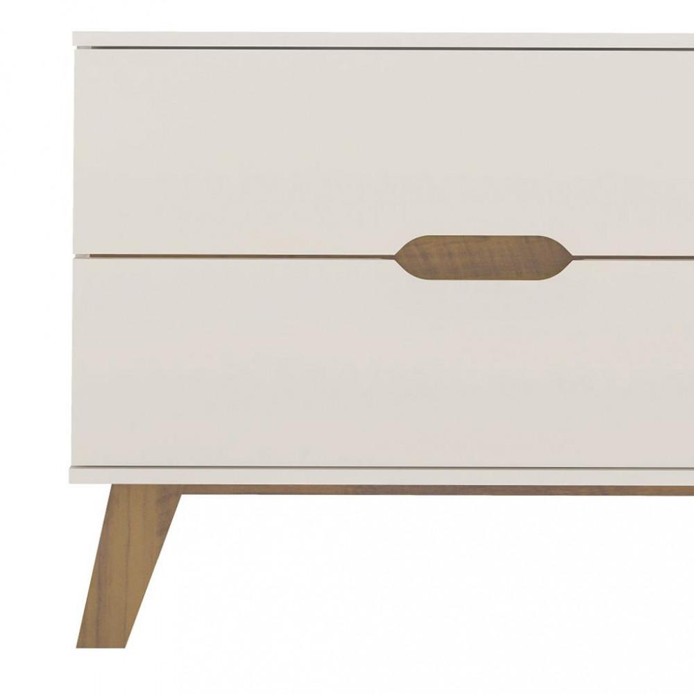 Rack para TV até 75 Polegadas 2 Gavetas Verona Artely - 6