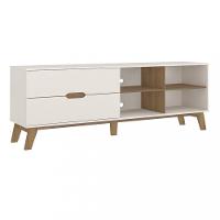 Rack para TV até 75 Polegadas 2 Gavetas Verona Artely - 2