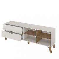 Rack para TV até 75 Polegadas 2 Gavetas Verona Artely