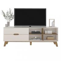 Rack para TV até 75 Polegadas 2 Gavetas Verona Artely - 7