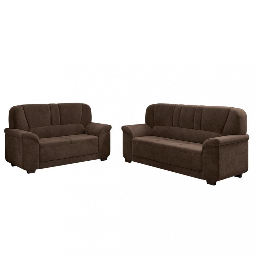 Conjunto Sofá 3 e 2 Lugares Paris Sued Flash - 2