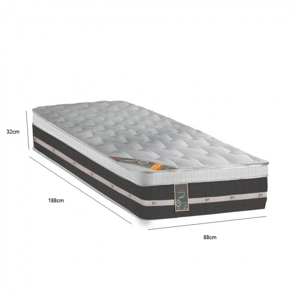 Colchão Solteiro 88cm Premium Gel One Face Colchões Castor - 2