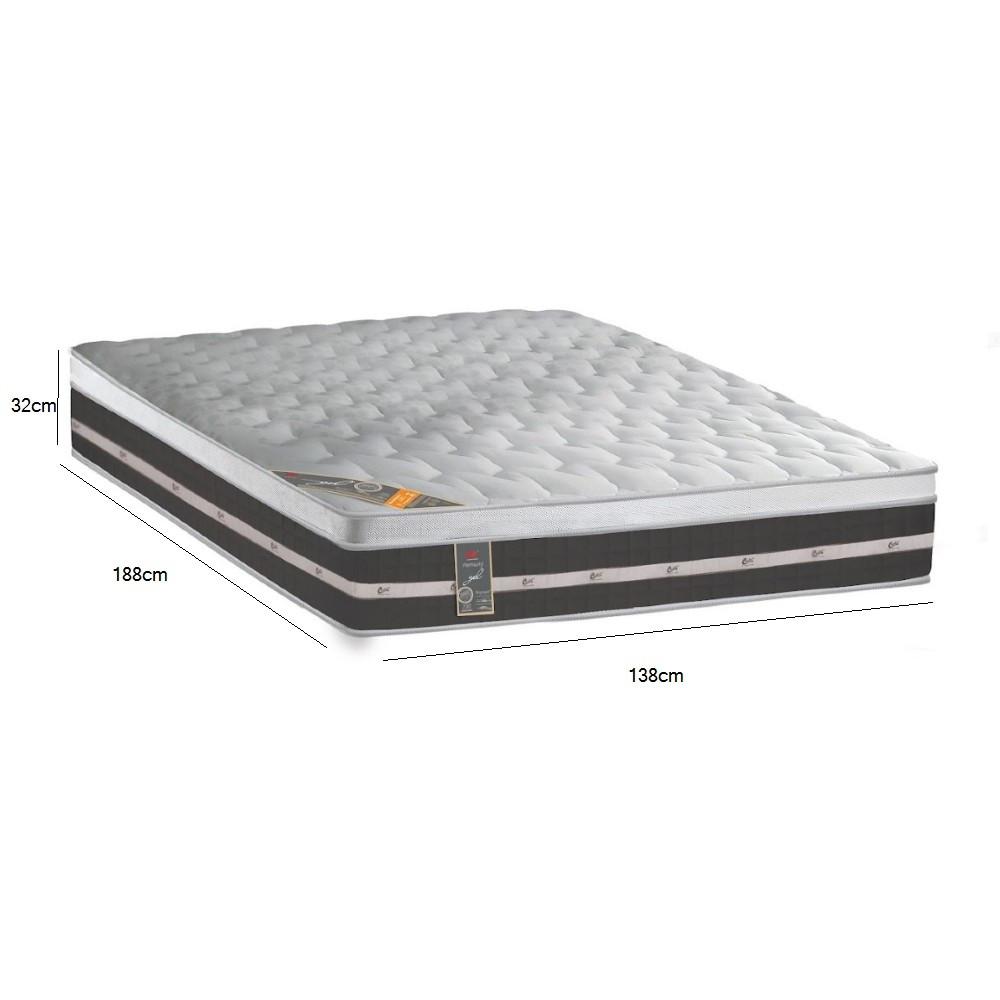 Colchão Casal 138cm Premium Gel One Face Colchões Castor - 2