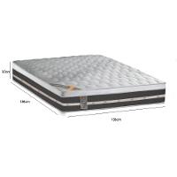 Colchão Casal 138cm Premium Gel One Face Colchões Castor - 2
