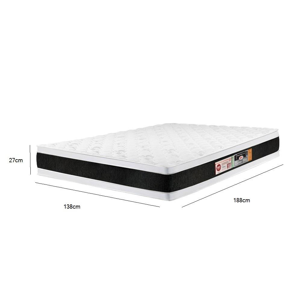 Colchão Casal 138cm Espuma Air D45 Double Face Colchões Castor - 2