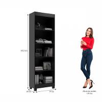 Estante Livreiro Montreal Móveis Sul - 3