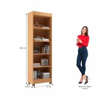 Estante Livreiro Montreal Móveis Sul - 3