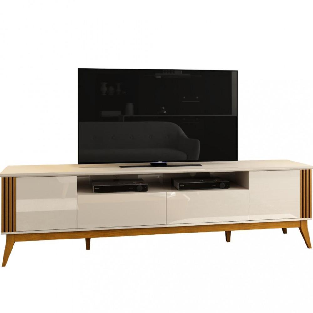 Rack para TV até 75 Polegadas 2 Portas 2 Gavetas 220cm Morgan EDN Móveis - 2
