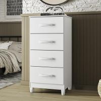 Cômoda 4 Gavetas Flex Mobi Albatroz - 1