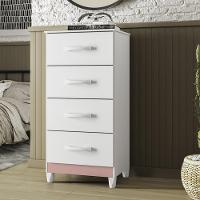 Cômoda 4 Gavetas Flex Mobi Albatroz - 3