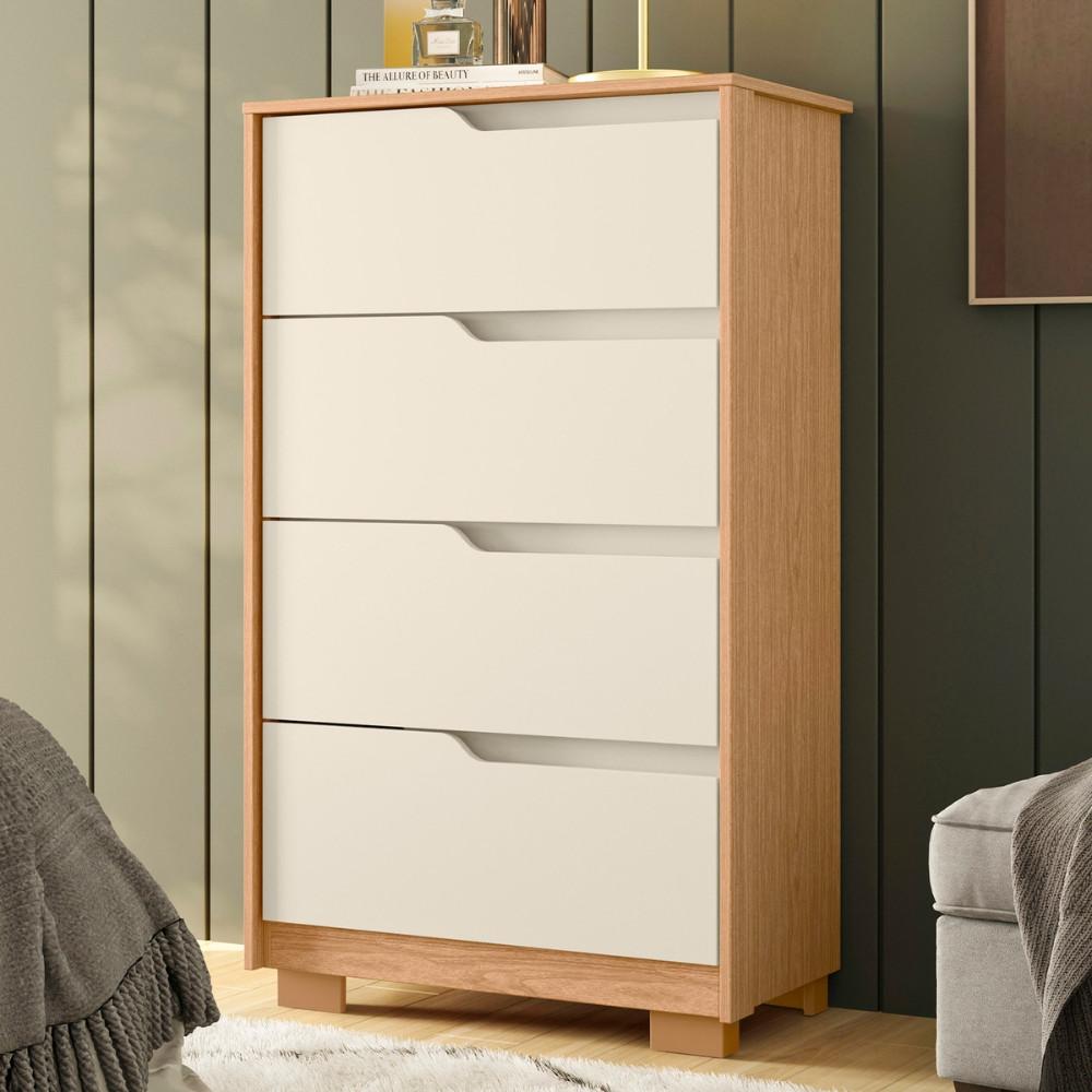 Cômoda 4 Gavetas Sole Albatroz - 1