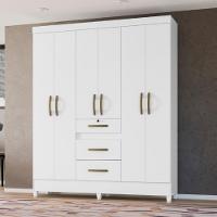 Guarda Roupa 6 Portas 3 Gavetas Itatiba Moval - 1