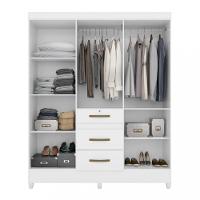 Guarda Roupa 6 Portas 3 Gavetas Itatiba Moval - 3