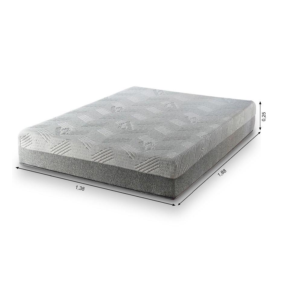 Colchão Casal 138cm D28 Fit Visco Umaflex | Multiloja - 2